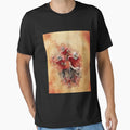 American Football Grunge Abstract T-Shirt - Minimalist Print Men Women - T-Shirt, Sweatshirt, Hoodie