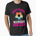 Just Who Loves Soccer Go Usa T-Shirt - Graphic Print Men Women - T-Shirt, Sweatshirt, Hoodie