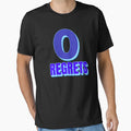Zero Regrets 0 Regrets T-Shirt - Minimalist Print Unisex - T-Shirt, Sweatshirt, Hoodie