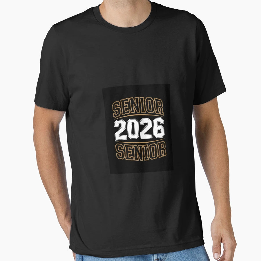 Groovy Senior 2026 Class 2026 T-Shirt - Casual Everyday Wear Unisex - T-Shirt, Sweatshirt, Hoodie