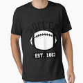 Funny Soccer Football Mashup T-Shirt - Minimalist Print for Adults - T-Shirt, Sweatshirt, Hoodie