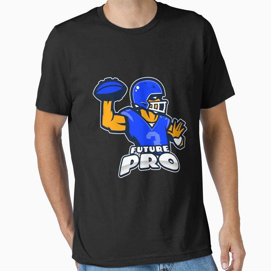 Future Pro Football Player 1 T-Shirt - Custom Art Print Men Women - T-Shirt, Sweatshirt, Hoodie