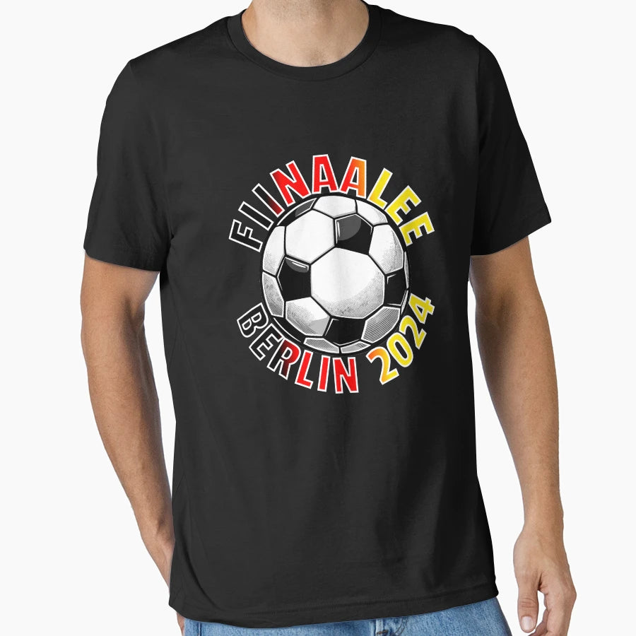 Finale Berlin 2024 Fussball T-Shirt - Novelty Apparel Men Women - T-Shirt, Sweatshirt, Hoodie