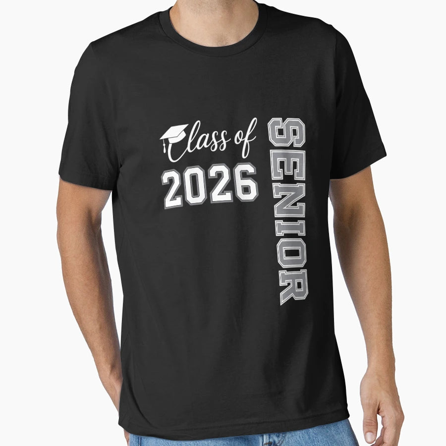 Senior Class 2026 Graduation 2026 T-Shirt - Unique Graphic for Adults - T-Shirt, Sweatshirt, Hoodie