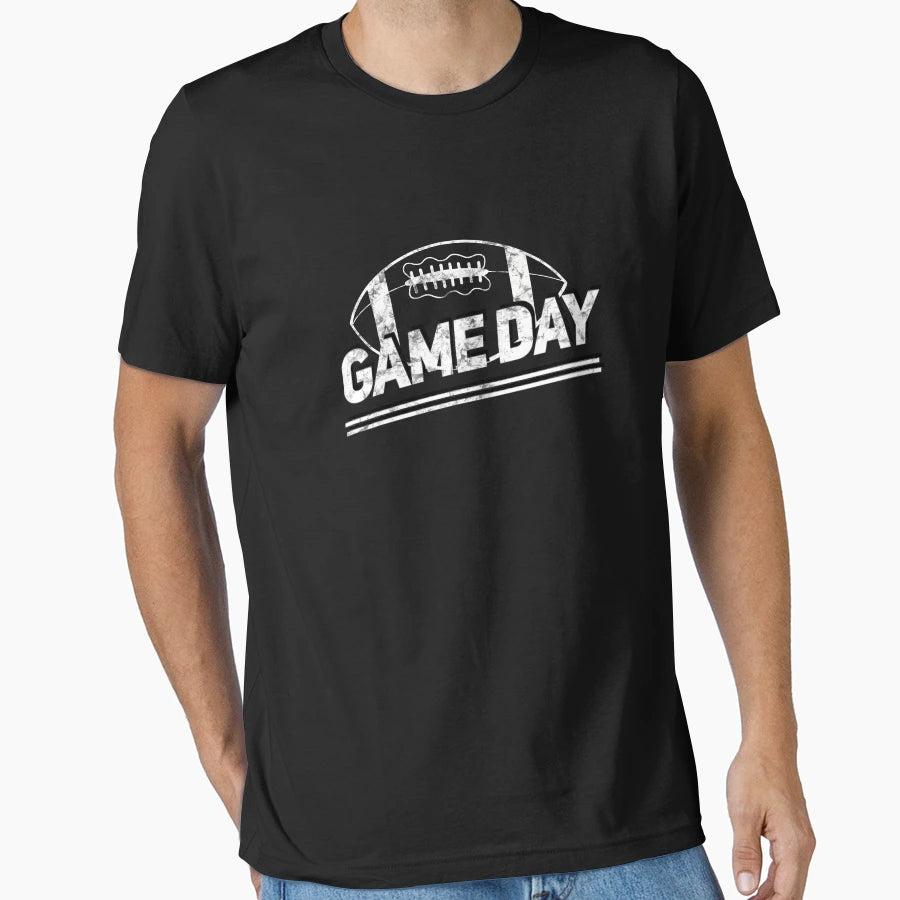 Nfl Game Day American Football T-Shirt - Custom Art Print for Adults - T-Shirt, Sweatshirt, Hoodie