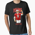 Steve Young 8 San Francisco Football Team T-Shirt - Streetwear Style Unisex - T-Shirt, Sweatshirt, Hoodie
