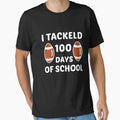 I Tackled 100 Days School 100Th Day T-Shirt - Trendy Graphic Men Women - T-Shirt, Sweatshirt, Hoodie