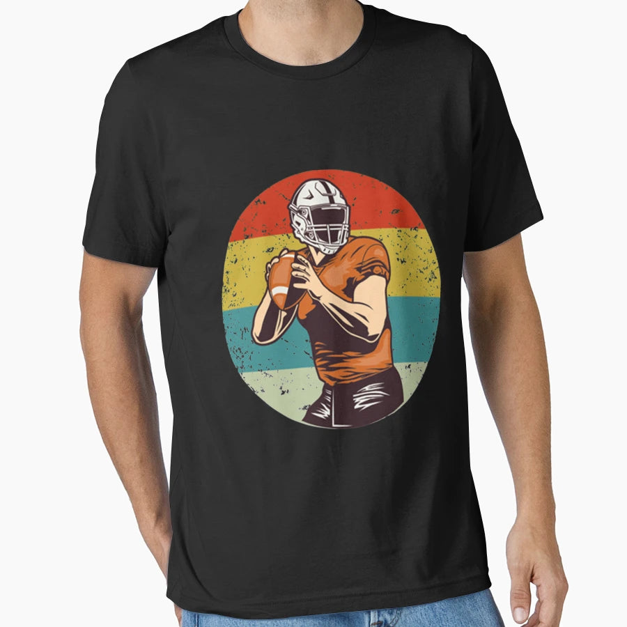 American Football Player T-Shirt - Unique Graphic Unisex - T-Shirt, Sweatshirt, Hoodie