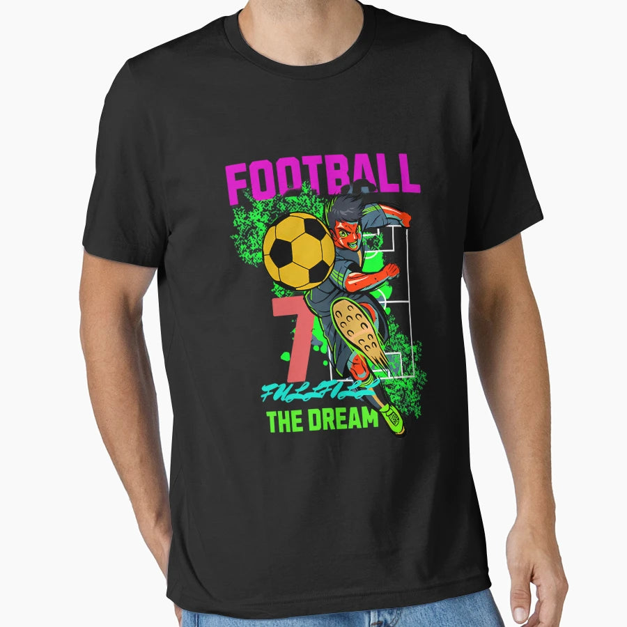Football Dream T-Shirt - Minimalist Print Men Women - T-Shirt, Sweatshirt, Hoodie