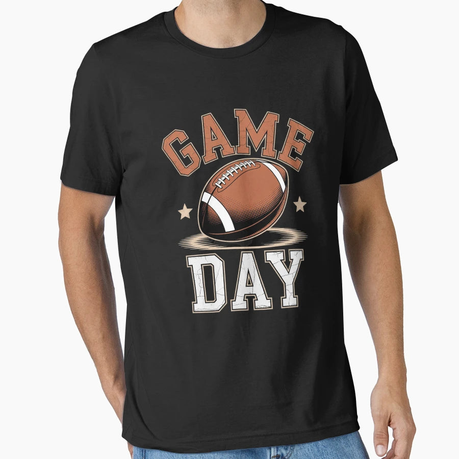 Game Day Football T-Shirt - Casual Everyday Wear Unisex - T-Shirt, Sweatshirt, Hoodie