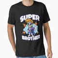 Super Brother Hero Cape T-Shirt - Novelty Apparel Men Women - T-Shirt, Sweatshirt, Hoodie