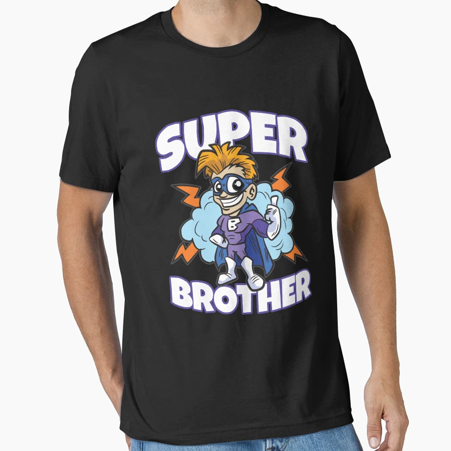 Super Brother Hero Cape T-Shirt - Novelty Apparel Men Women - T-Shirt, Sweatshirt, Hoodie