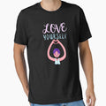 Love Yourself Cute Heart Hands Self Care Reminder by - Adult & Kids T-Shirts, Sweatshirts & Hoodies apparel design preview 1
