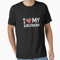 I Love My Girlfriend T-Shirt - Minimalist Print Unisex - T-Shirt, Sweatshirt, Hoodie