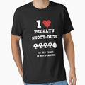 Soccer Penalty Shootout Lovers Football T-Shirt - Aesthetic Graphic Unisex - T-Shirt, Sweatshirt, Hoodie