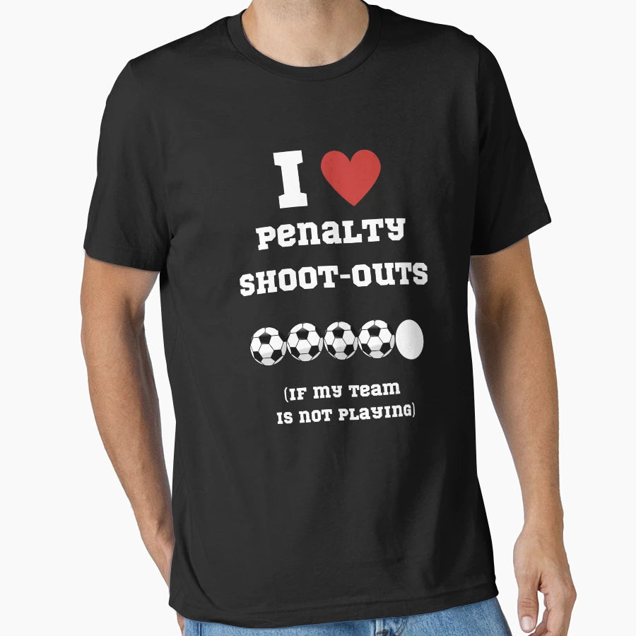 Soccer Penalty Shootout Lovers Football T-Shirt - Aesthetic Graphic Unisex - T-Shirt, Sweatshirt, Hoodie