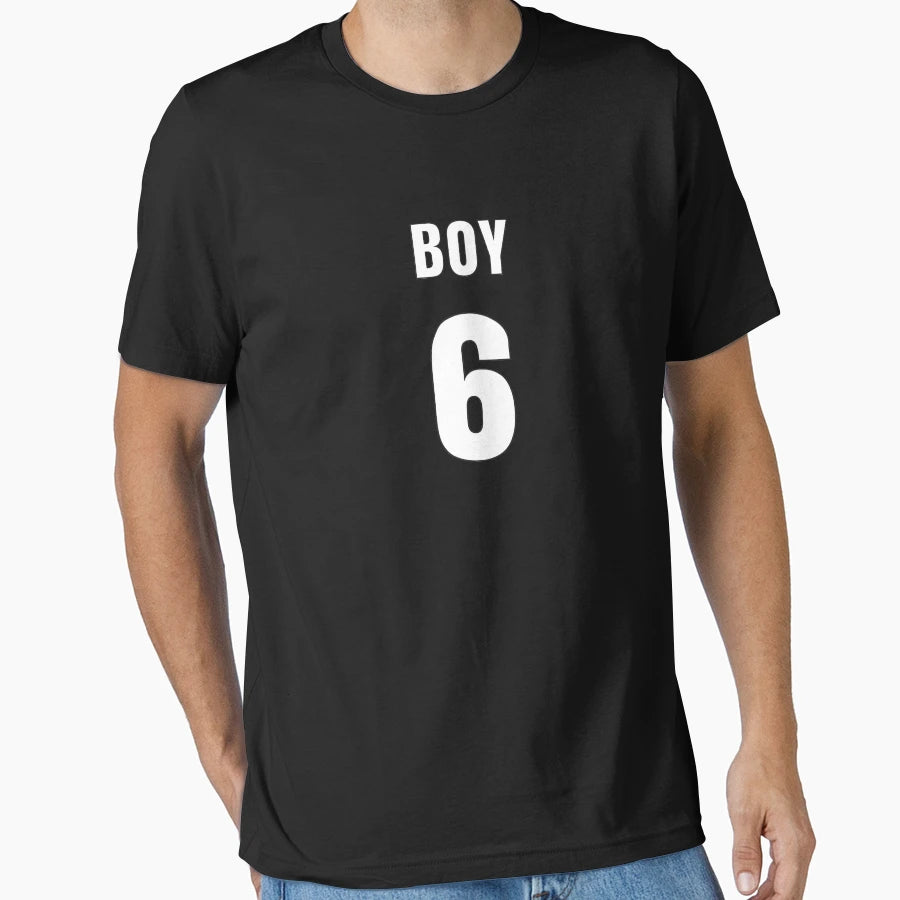 Number 6 Front T-Shirt - Unique Graphic for Adults - T-Shirt, Sweatshirt, Hoodie