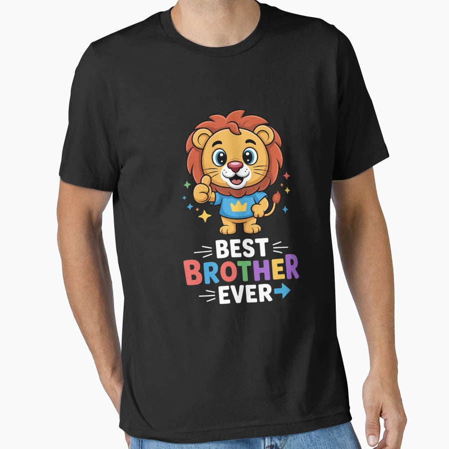Love My Brother Show Love To Your Bro T-Shirt - Trendy Graphic for Adults - T-Shirt, Sweatshirt, Hoodie