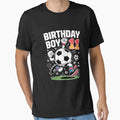 11Th Birthday Football Soccer 11 Year Old T-Shirt - Graphic Print Unisex - T-Shirt, Sweatshirt, Hoodie