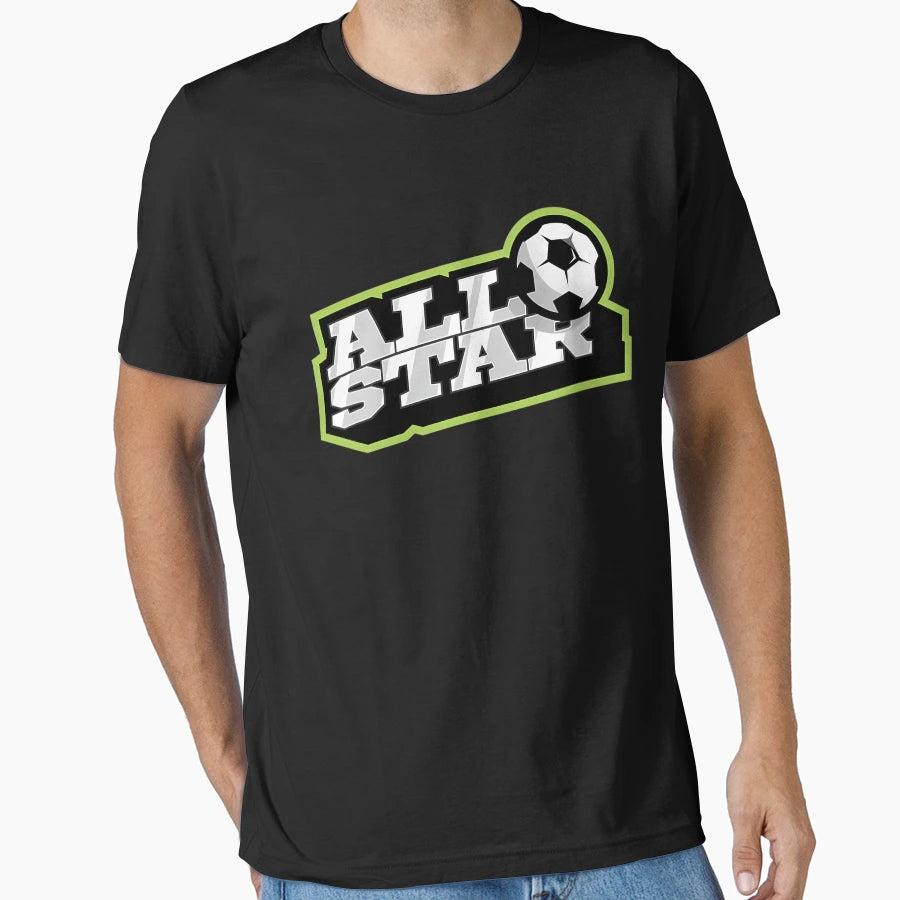 Foot All Star Football Winner T-Shirt - Minimalist Print Unisex - T-Shirt, Sweatshirt, Hoodie