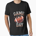 Coquette Bow Game Day Football Mama T-Shirt - Aesthetic Graphic Unisex - T-Shirt, Sweatshirt, Hoodie