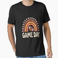 Leopard Rainbow American Football Game T-Shirt - Novelty Apparel Men Women - T-Shirt, Sweatshirt, Hoodie