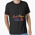 Firm Statement Bold Typography by ArtComixHaven - Adult & Kids T-Shirts, Sweatshirts & Hoodies apparel design preview 1