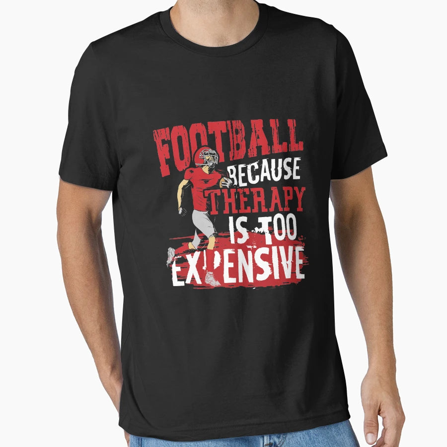 Football No Therapy T-Shirt - Aesthetic Graphic Unisex - T-Shirt, Sweatshirt, Hoodie