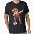 Dabbing Soccer Dab Dance Funny T-Shirt - Custom Art Print Men Women - T-Shirt, Sweatshirt, Hoodie
