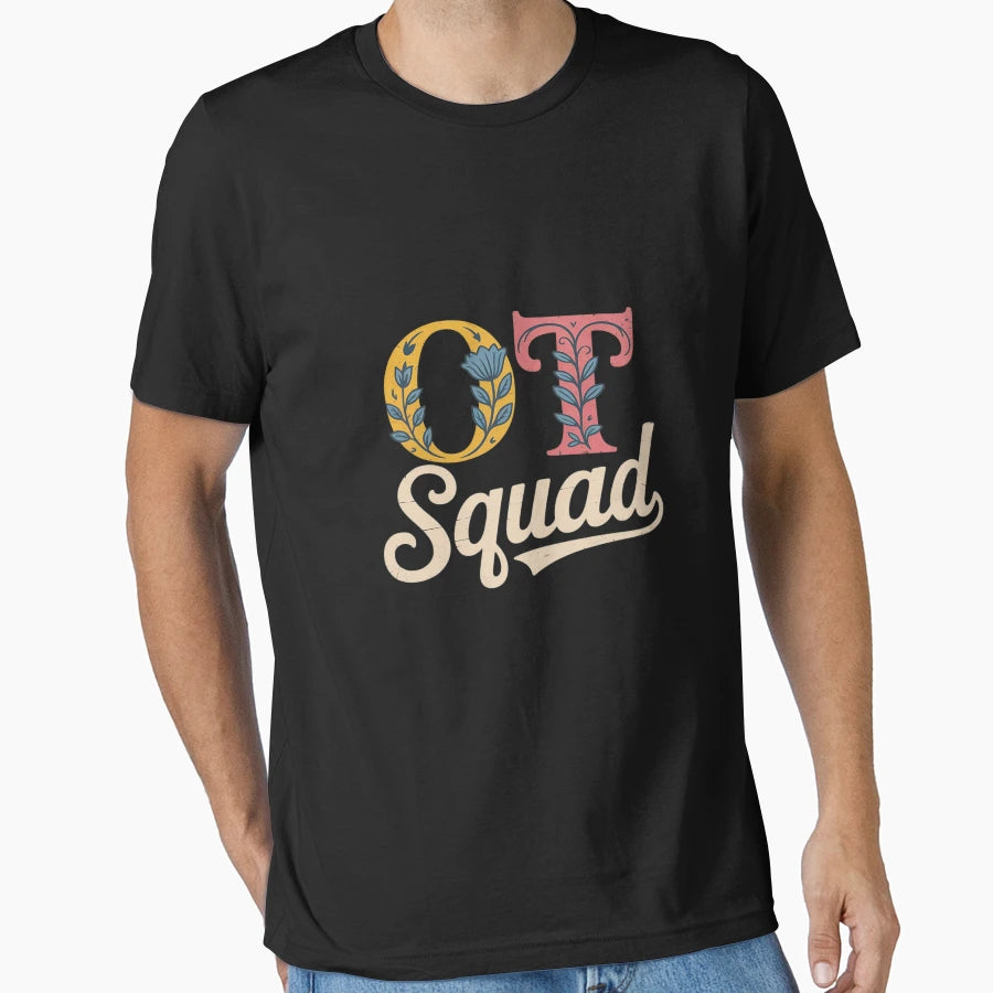 Therapy Squad Slp Ot Pt Rehab Team T-Shirt - Minimalist Print Unisex - T-Shirt, Sweatshirt, Hoodie