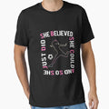 Best Funny Soccer She Believed Gift T-Shirt - Fun Novelty Design for Adults - T-Shirt, Sweatshirt, Hoodie