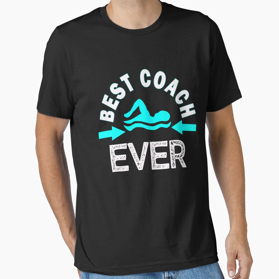 Swimming Coach Gift Simply Best Coach T-Shirt - Novelty Apparel Men Women - T-Shirt, Sweatshirt, Hoodie