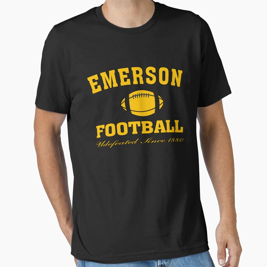 Emerson Football Undefeated College T-Shirt - Aesthetic Graphic for Adults - T-Shirt, Sweatshirt, Hoodie