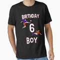6Th Birthday 6 Year Old Soccer Player T-Shirt - Unique Graphic Unisex - T-Shirt, Sweatshirt, Hoodie