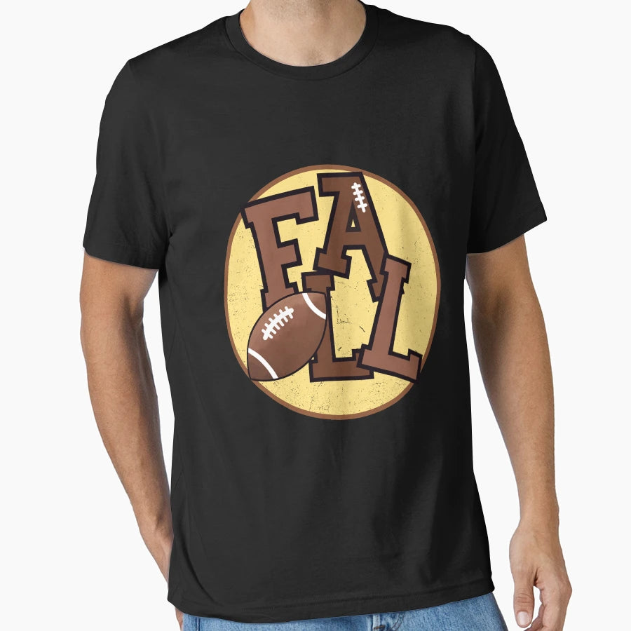 Fall Football T-Shirt - Streetwear Style for Adults - T-Shirt, Sweatshirt, Hoodie