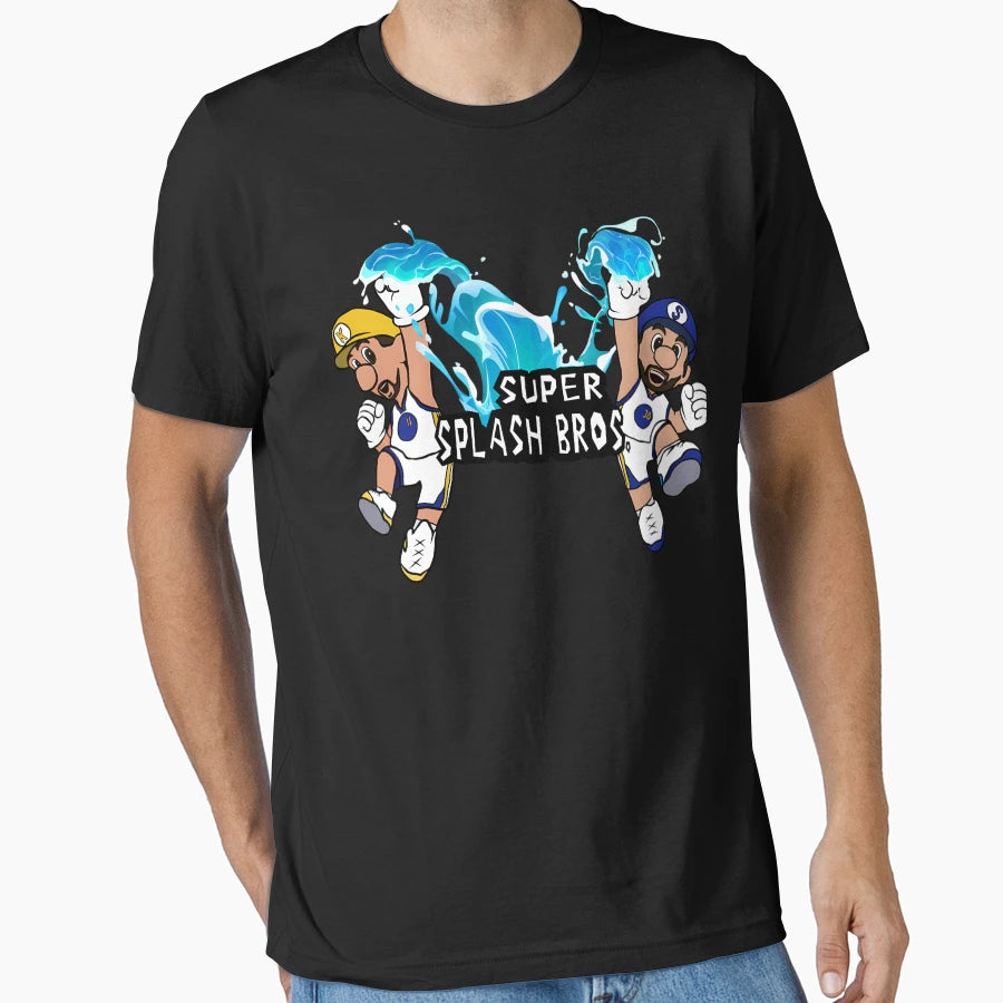 Super Splash Bros T-Shirt - Unique Graphic Men Women - T-Shirt, Sweatshirt, Hoodie