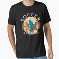 Soccer Flag Sport T-Shirt - Custom Art Print Men Women - T-Shirt, Sweatshirt, Hoodie