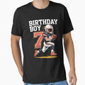 7 Years Old Football Player 7Th T-Shirt - Minimalist Print Men Women - T-Shirt, Sweatshirt, Hoodie
