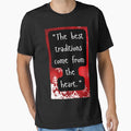 "The best traditions come from heart." by - Adult & Kids T-Shirts, Sweatshirts & Hoodies apparel design preview 1