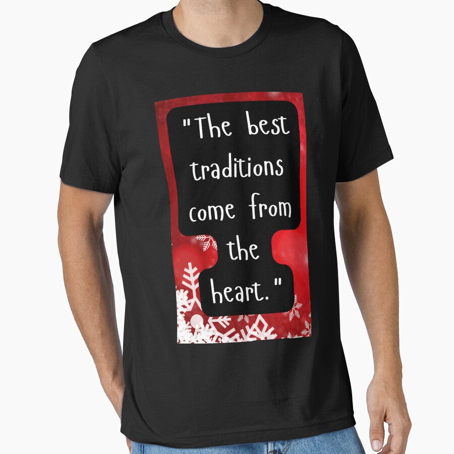 "The best traditions come from heart." by - Adult & Kids T-Shirts, Sweatshirts & Hoodies apparel design preview 1