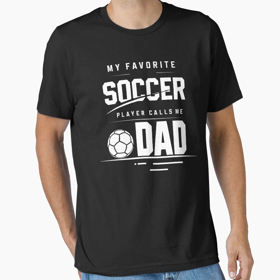 Proud Soccer Dad T-Shirt - Aesthetic Graphic for Adults - T-Shirt, Sweatshirt, Hoodie