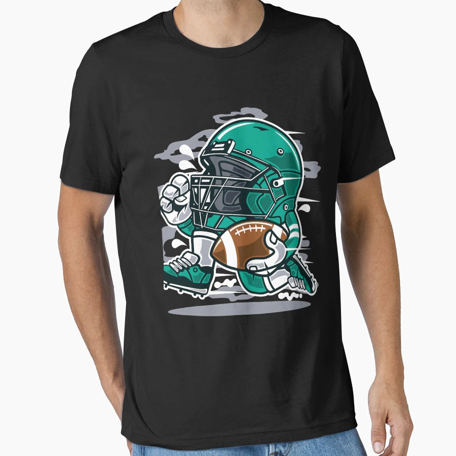 Run Run American Football Hero T-Shirt - Streetwear Style Unisex - T-Shirt, Sweatshirt, Hoodie