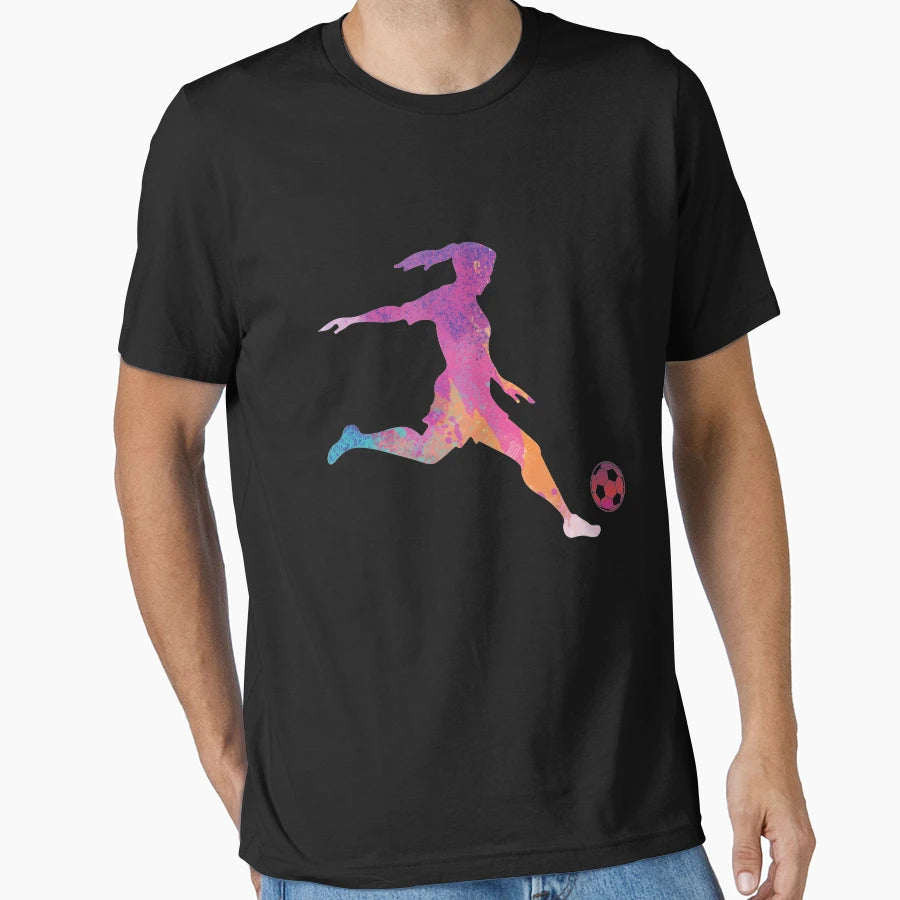 Soccer Player Soccer Gift Soccer Ladies T-Shirt - Minimalist Print Unisex - T-Shirt, Sweatshirt, Hoodie