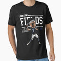 Justin Fields Bears Star T-Shirt - Unique Graphic for Adults - T-Shirt, Sweatshirt, Hoodie