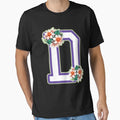 D Initial Letter T-Shirt - Casual Everyday Wear for Adults - T-Shirt, Sweatshirt, Hoodie