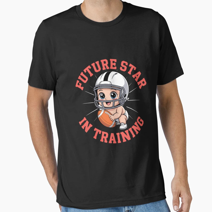 Future All Star Football Player Halloween T-Shirt - Unique Graphic Unisex - T-Shirt, Sweatshirt, Hoodie