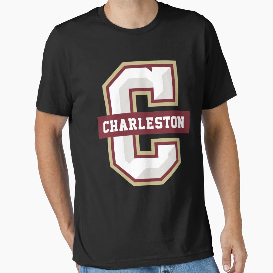 College Charleston Cougars T-Shirt - Minimalist Print for Adults - T-Shirt, Sweatshirt, Hoodie