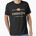 Kansas City Football T-Shirt - Trendy Graphic for Adults - T-Shirt, Sweatshirt, Hoodie