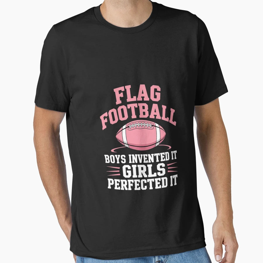 Flag Football T-Shirt - Graphic Print for Adults - T-Shirt, Sweatshirt, Hoodie