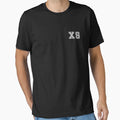 X S Varsity Initials Varsity Letters T-Shirt - Graphic Print for Adults - T-Shirt, Sweatshirt, Hoodie